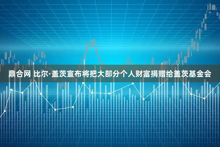 鼎合网 比尔·盖茨宣布将把大部分个人财富捐赠给盖茨基金会